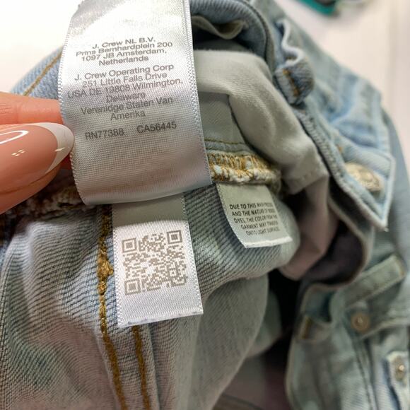 Madewell The Perfect Vintage Straight Jeans Size 31 light Wash High Rise y2k - Picture 11 of 16